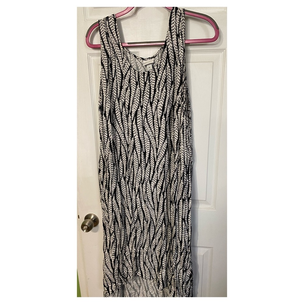 Ava & Viv high Low pattern dress 3x